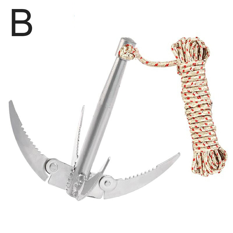Folding Grass Hook for Canoe/Kayak/Small Boat