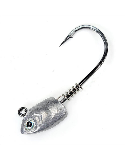 Gamakatsu Swim Bait Head w/spring 4/0-1/4oz 3ct
