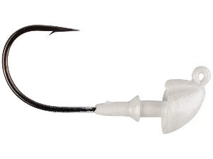 Buckeye JWill Light Wire Swimbait Head 1/4 Pearl 3ct