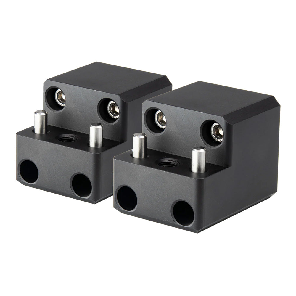 PTM Edge Board Rack Mount - 4 Bolt - Black - Pair